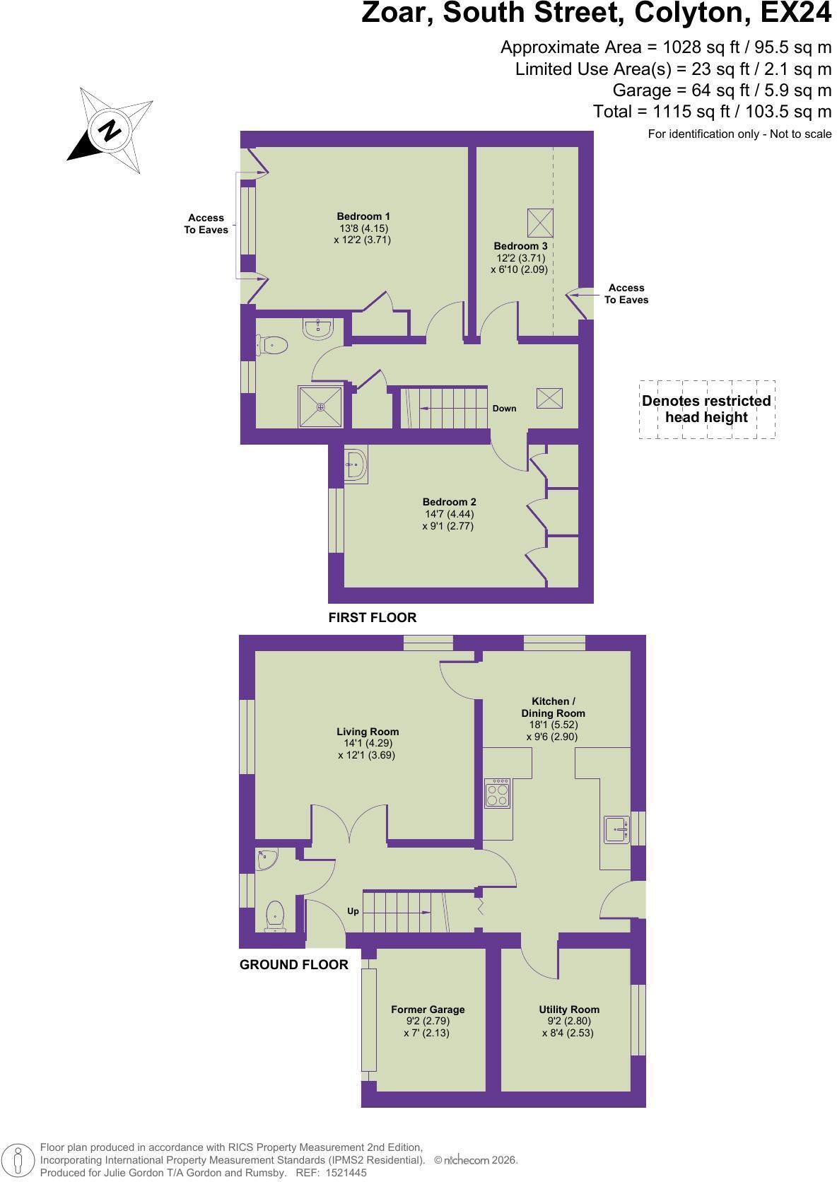 South Street, Colyton, Devon floorplan