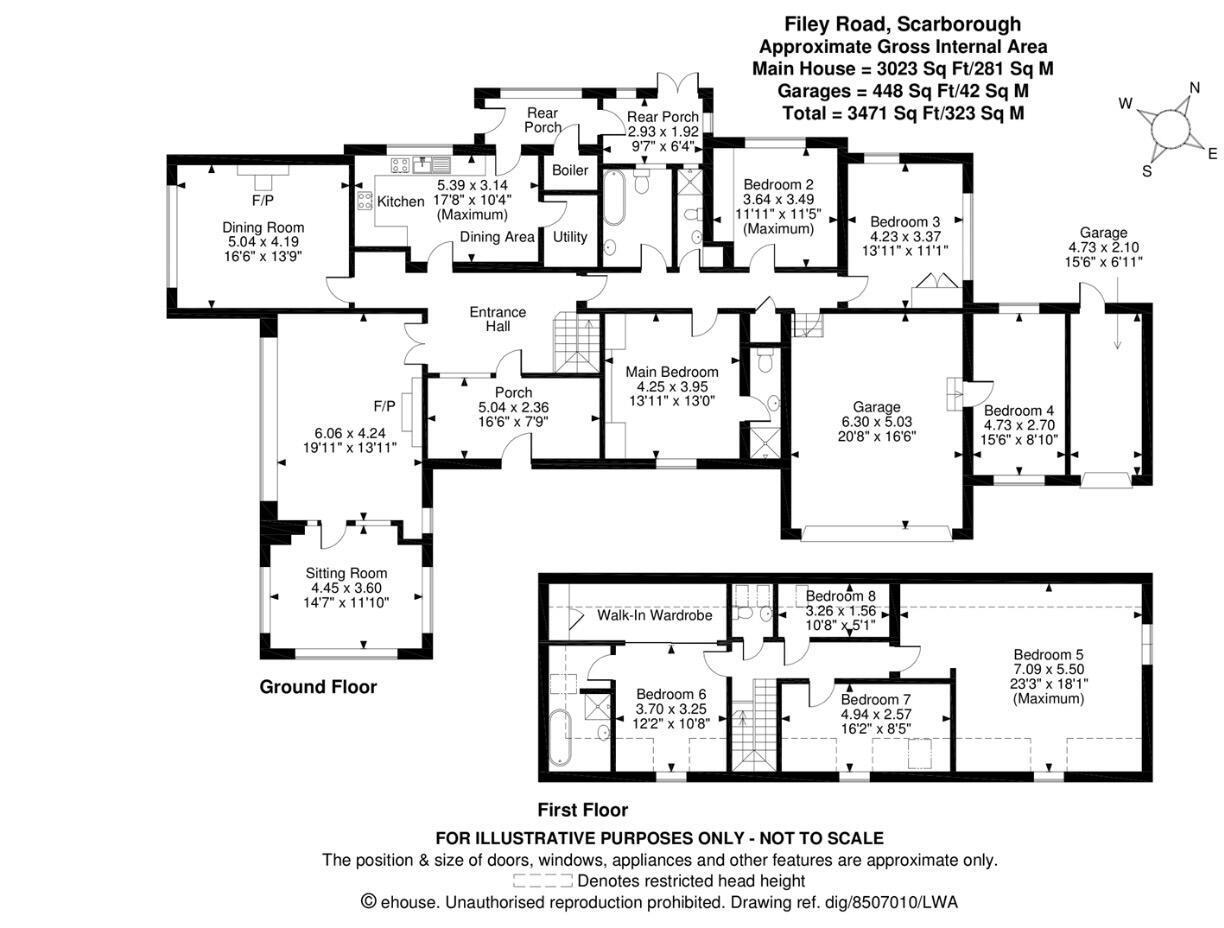 Filey Road, Scarborough, North Yorkshire floorplan