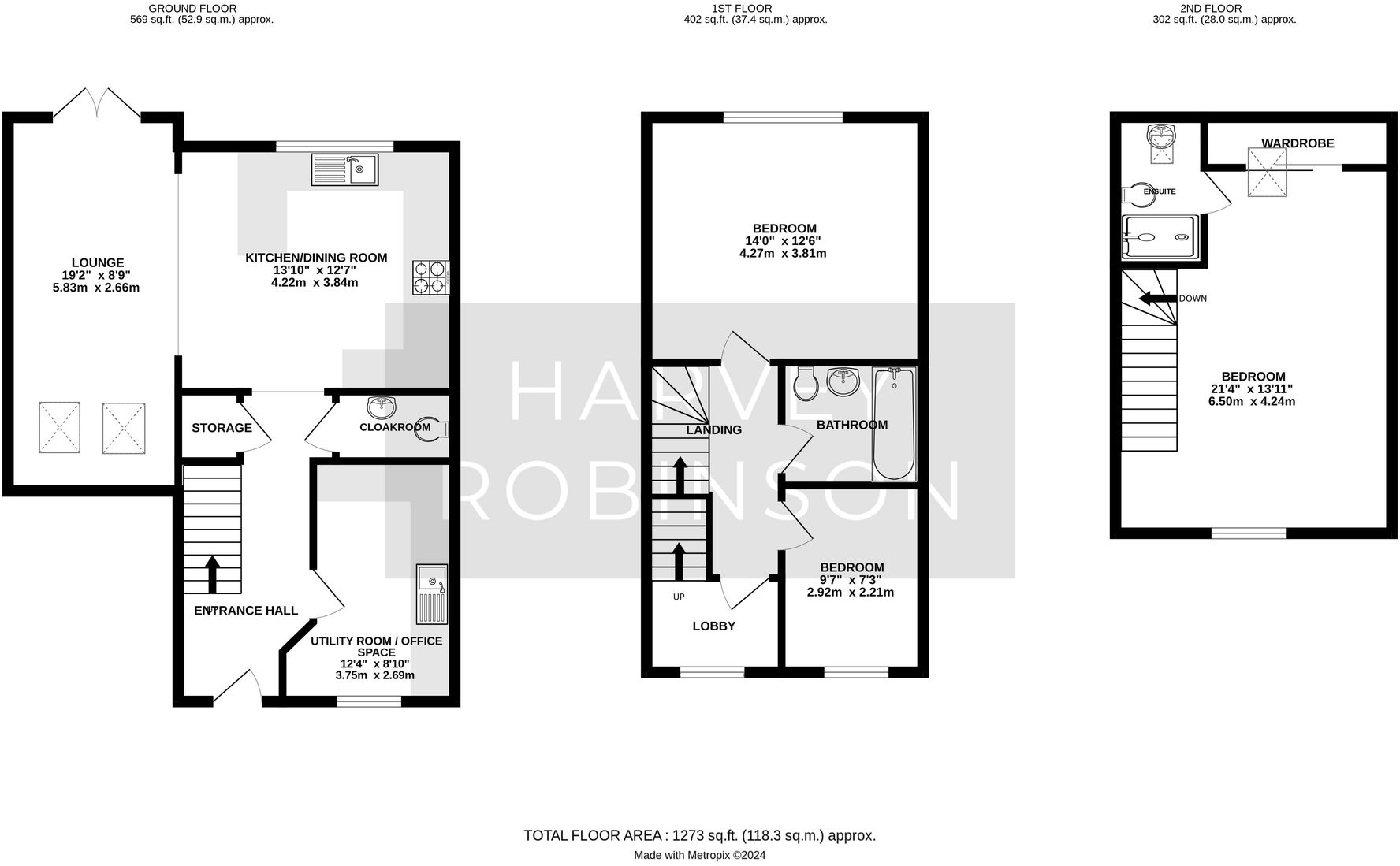 Ouse Way, Biggleswade, SG18 floorplan
