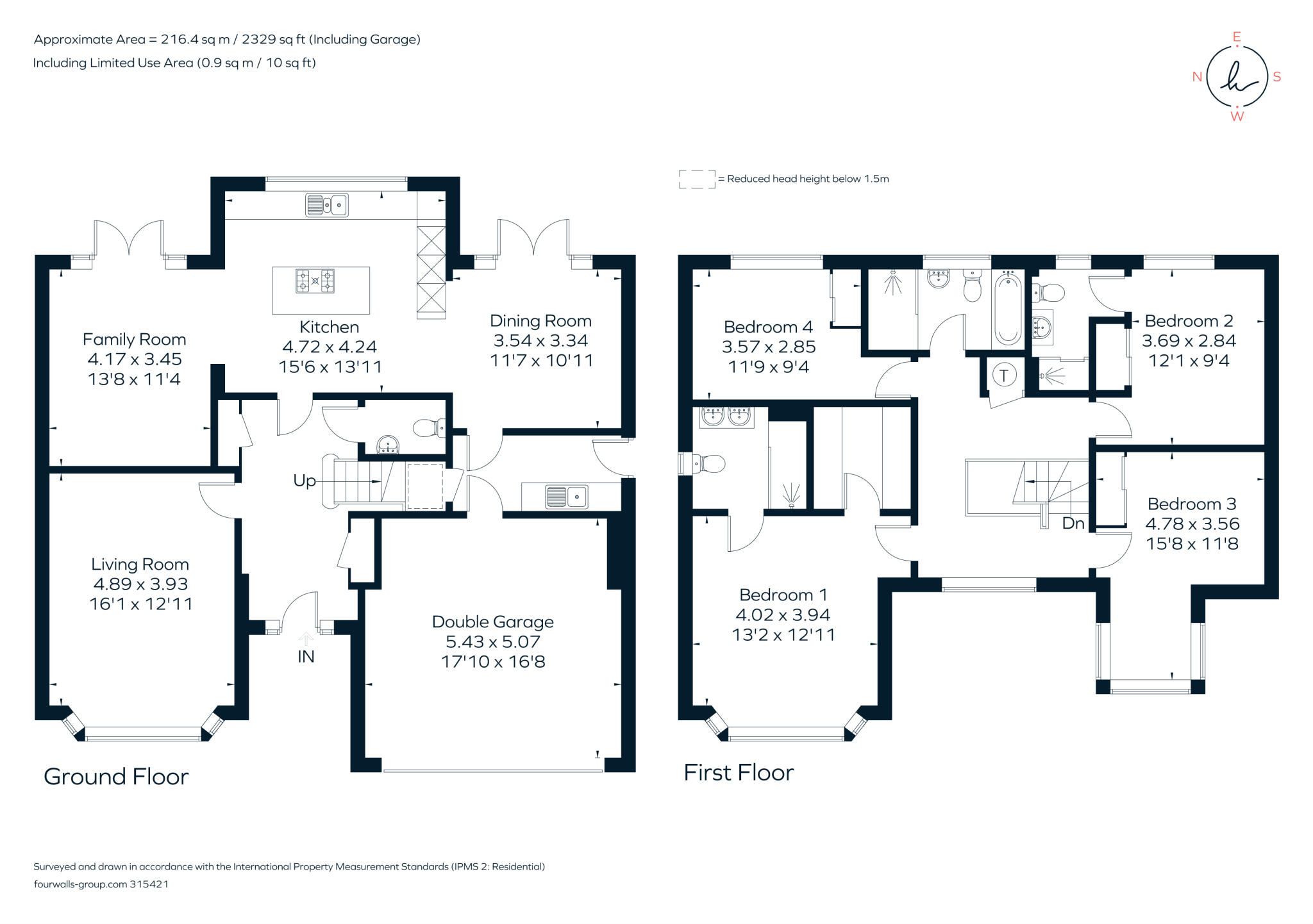 Kestrel Grove, Caddington, LU1 floorplan