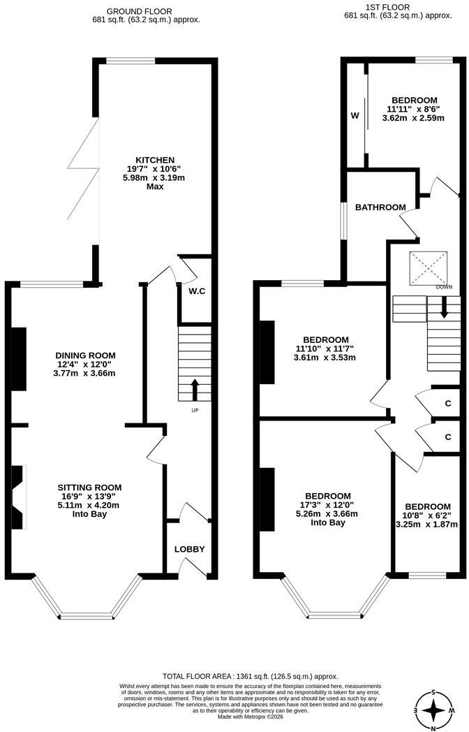 Trewhitt Road, Heaton, Newcastle upon Tyne floorplan