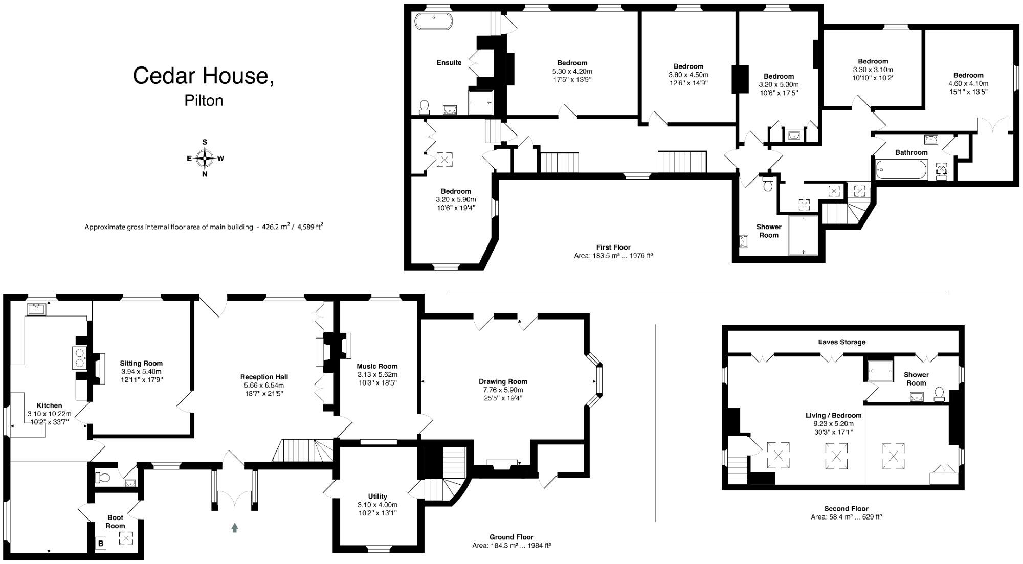 PILTON, Nr. Glastonbury floorplan