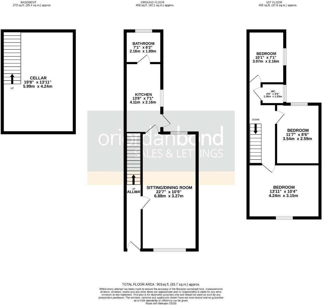 Louise Road, The Mounts, Northampton NN1 floorplan