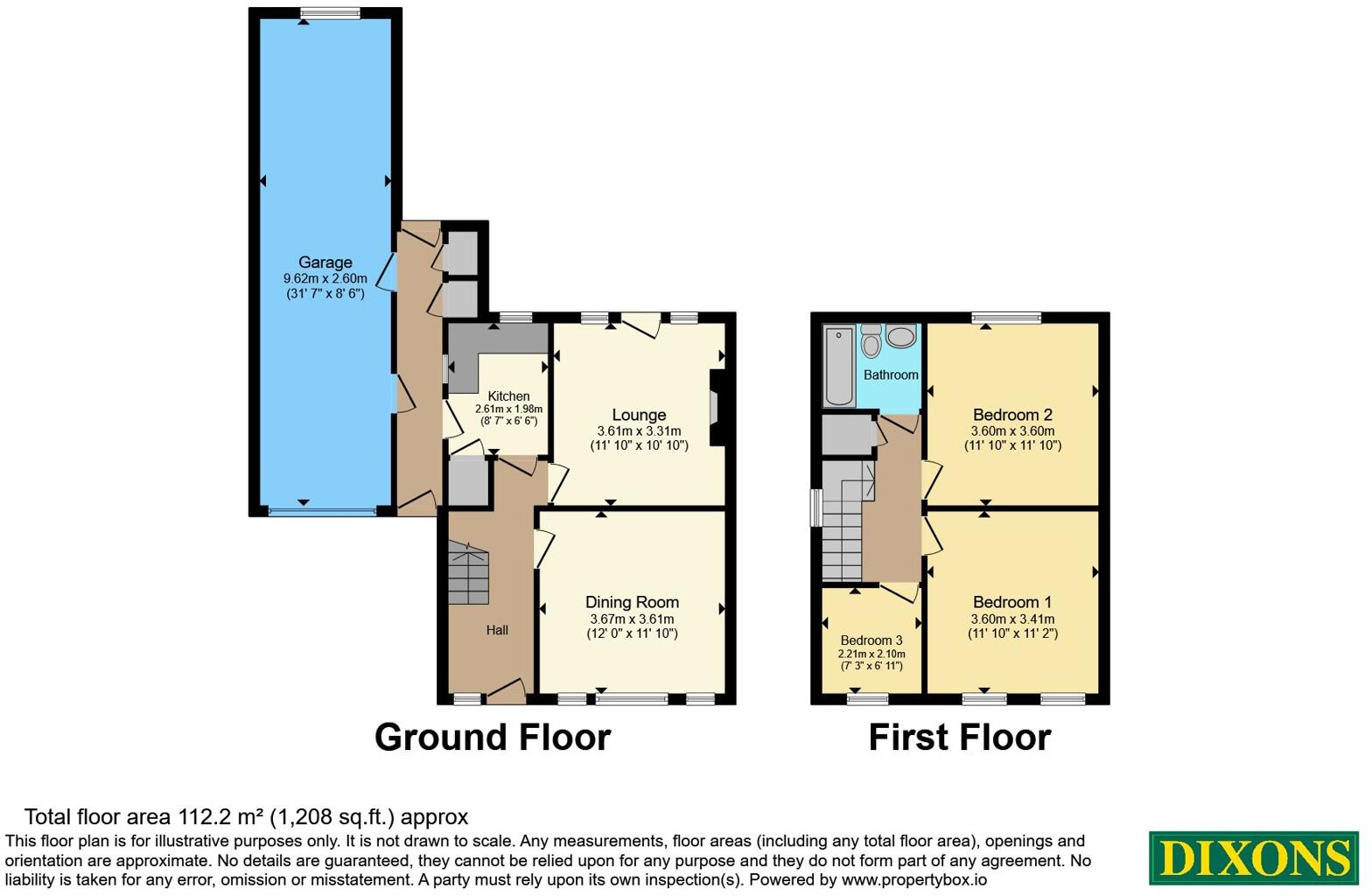 Leasowes Road, Birmingham, West Midlands, B14 floorplan