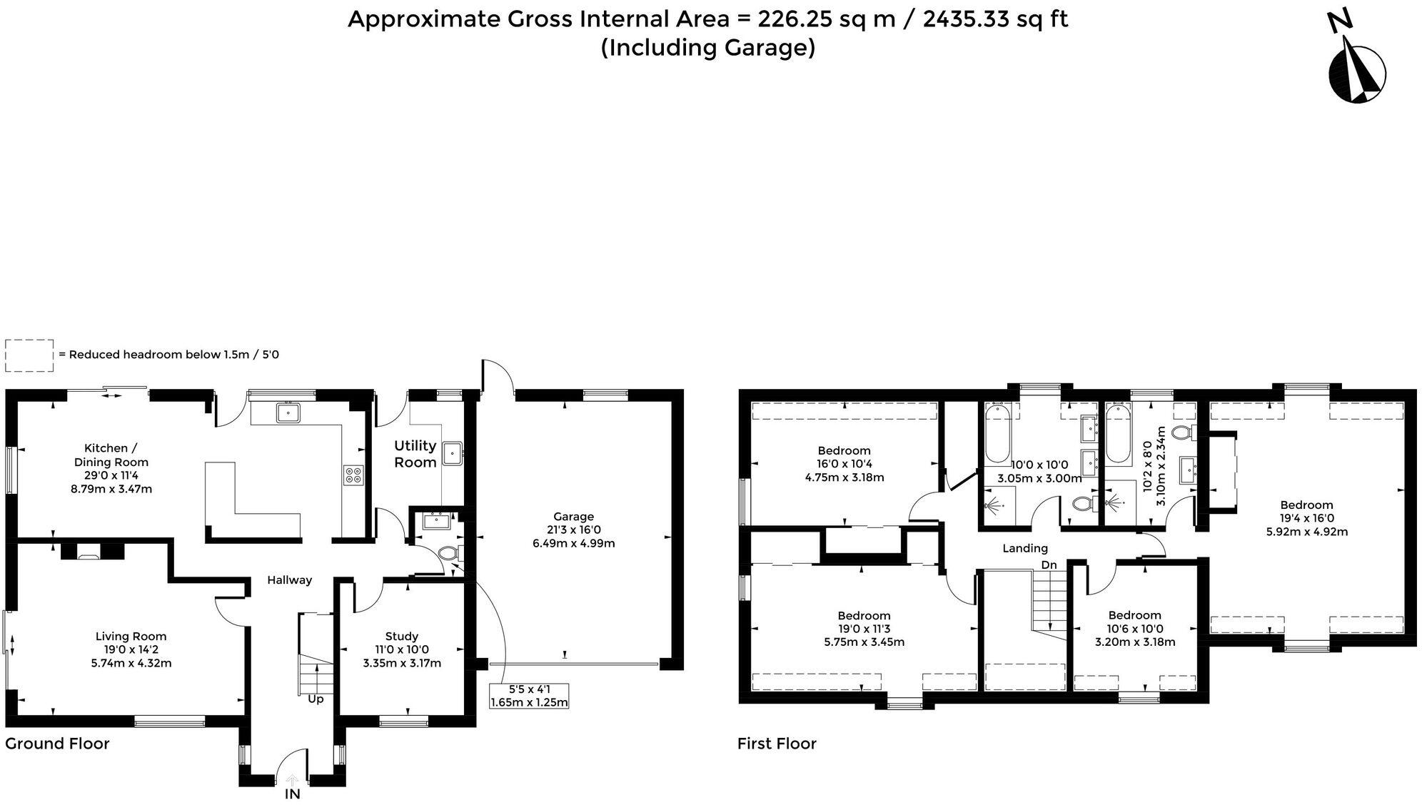 Wootton End, Stonesfield, OX29 floorplan