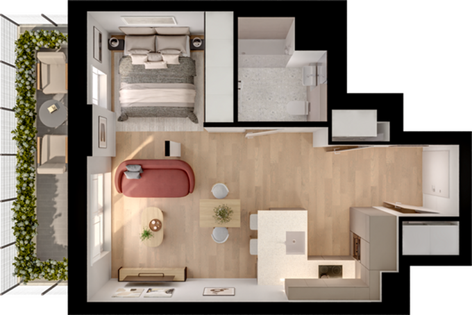 Momento Hayes, Masonry Place, Hayes, UB3 floorplan