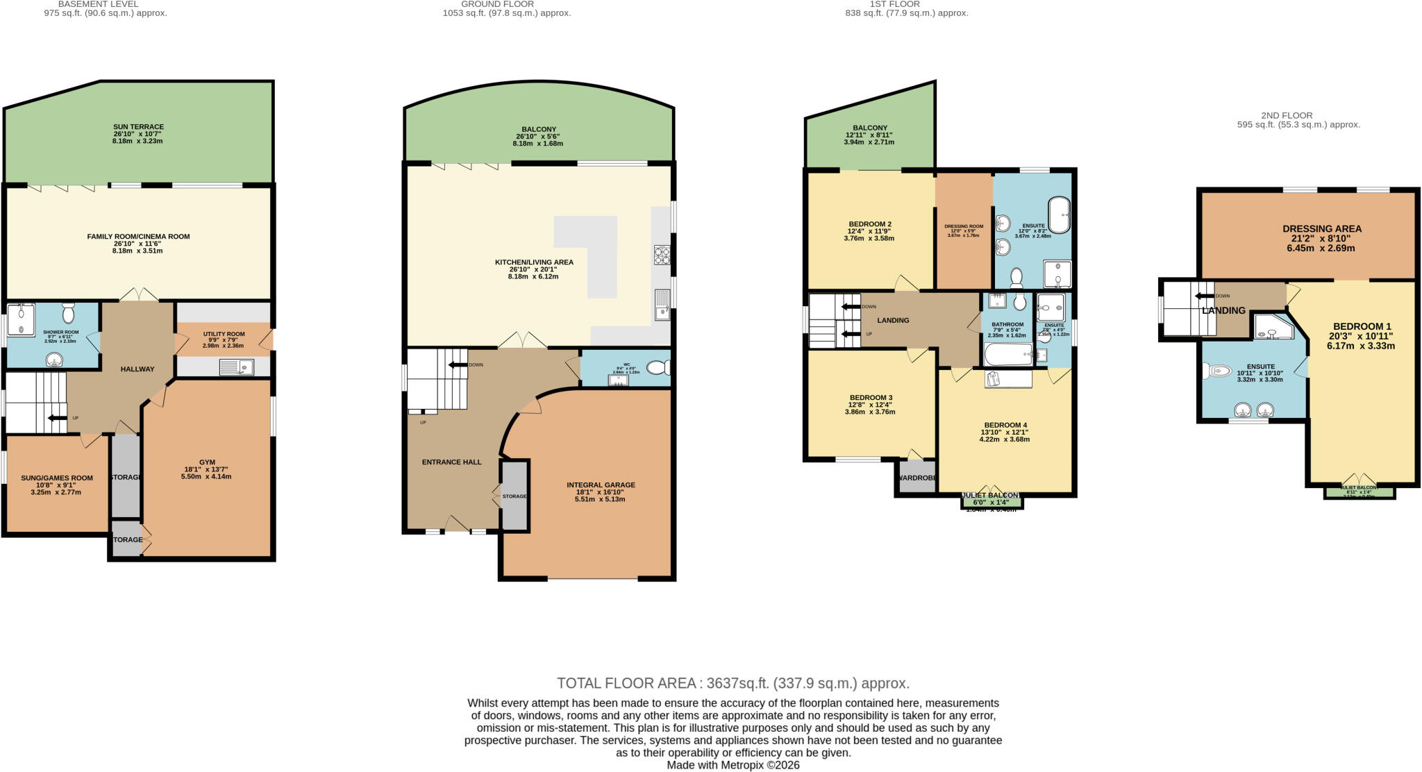 Clifton Road, Lower Parkstone, Poole, BH14 floorplan