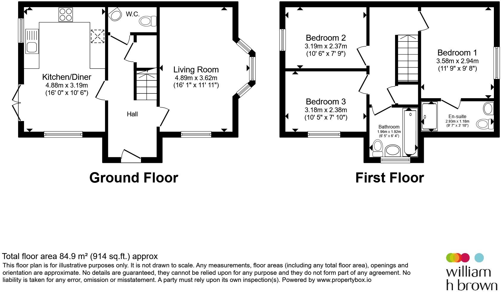 Peachey Close, Bury St. Edmunds floorplan