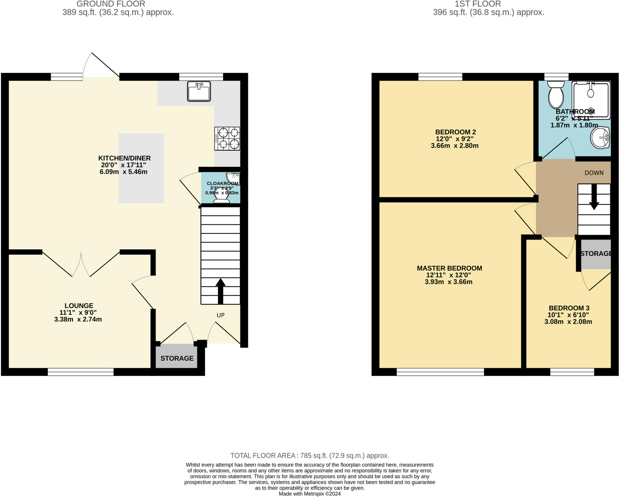 Green Lane, Morden, SM4 floorplan