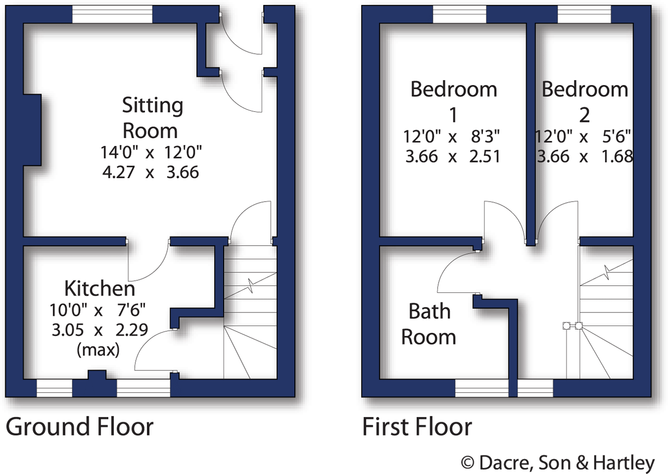 Vale Mill Lane, Haworth, Keighley, West Yorkshire, BD22 floorplan