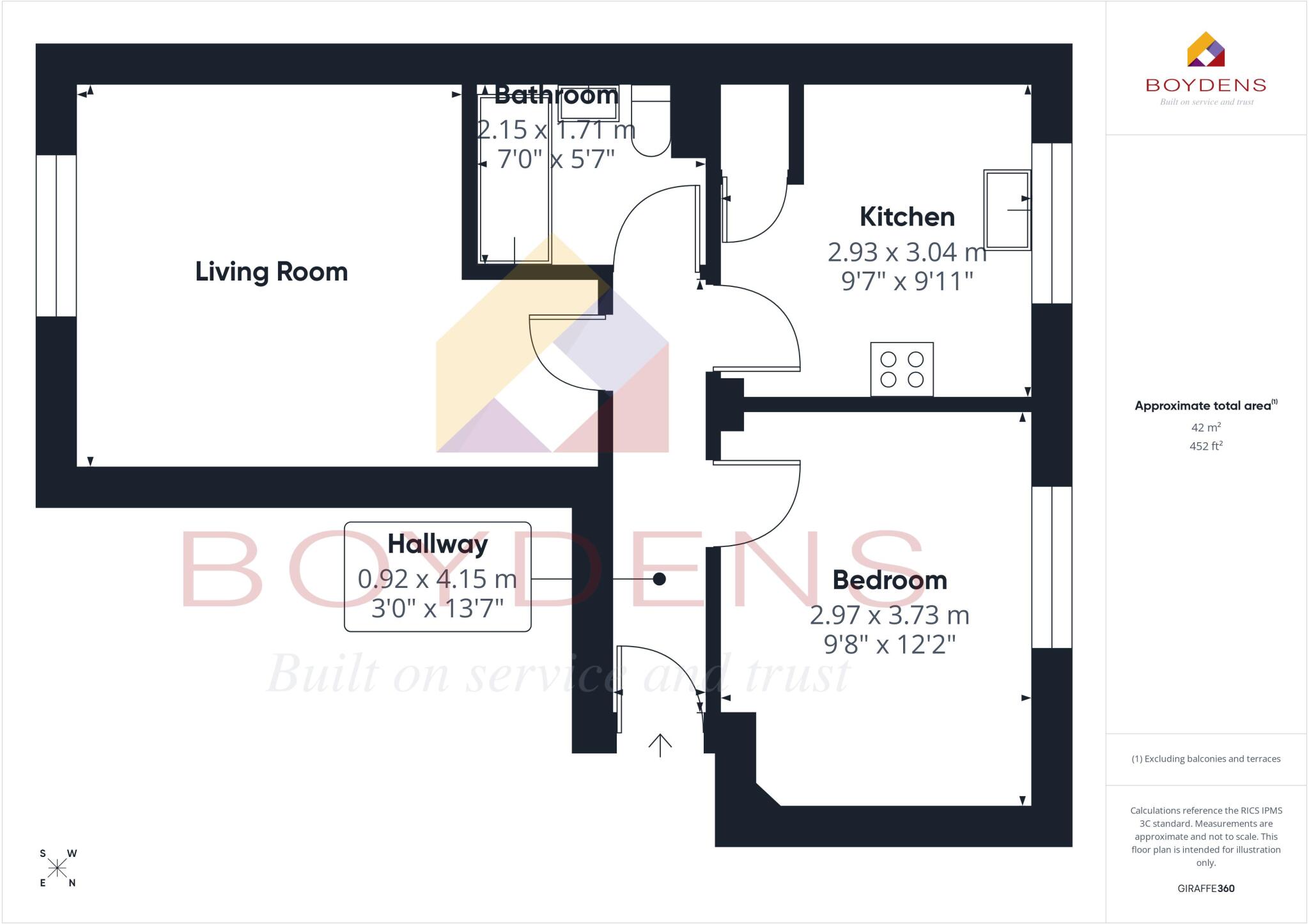 Kings Meadow Court, Kelvedon floorplan