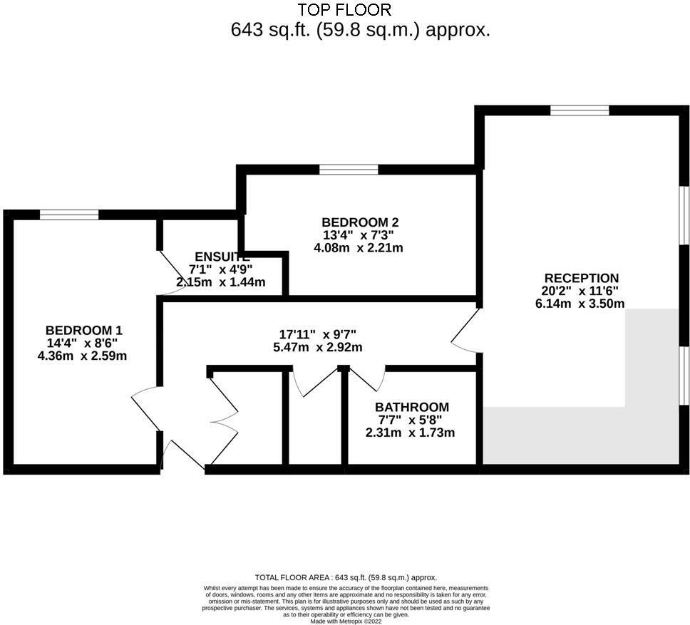 Bramall House, 1 Langley Park Road, Sutton floorplan