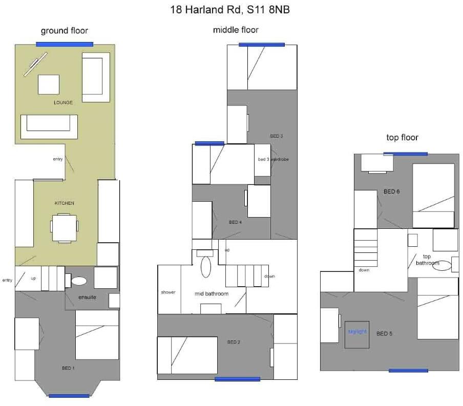 18 Harland Road, Ecclesall  floorplan