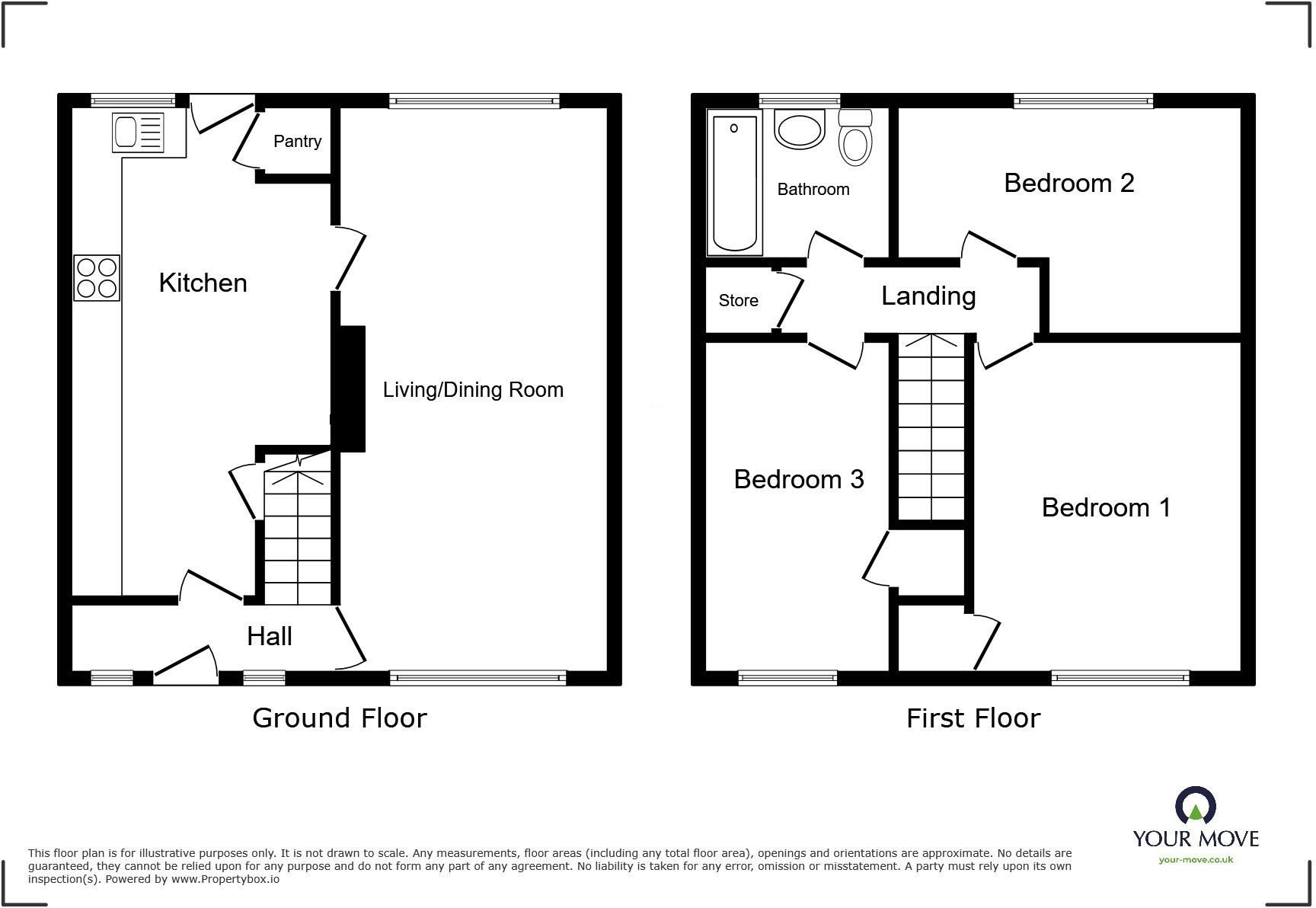 The Rowans, Egremont, Cumbria, CA22 floorplan