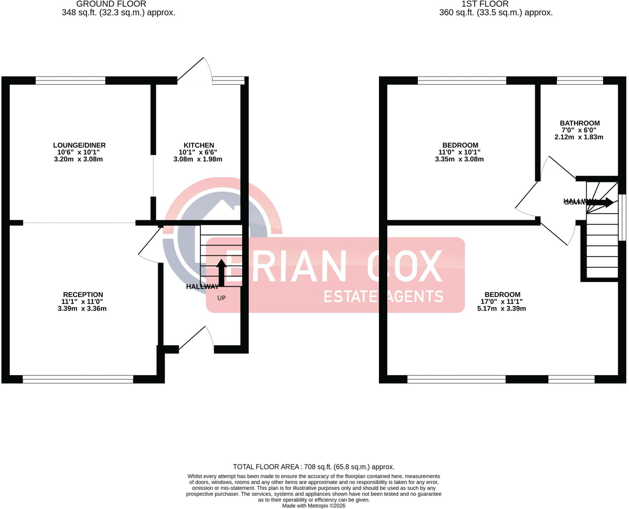 Raynton Drive, Hayes floorplan