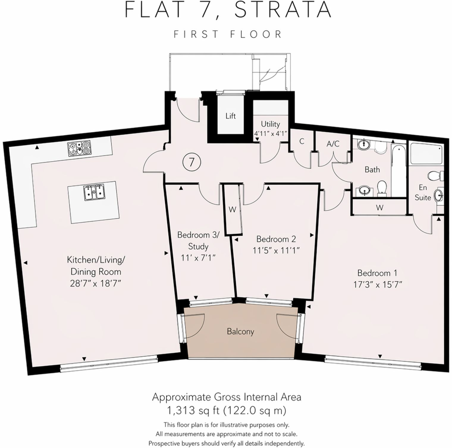 Strata, Canford Cliffs Road, Canford Cliffs, Poole BH13 floorplan