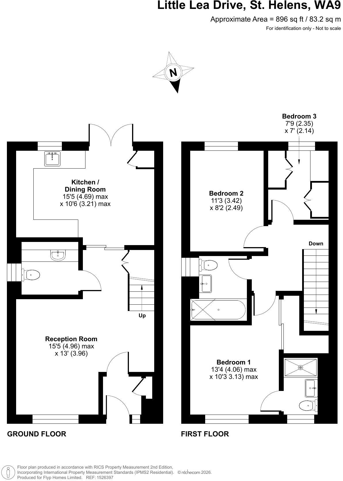 Little Lea Drive, St. Helens, Merseyside, WA9 floorplan