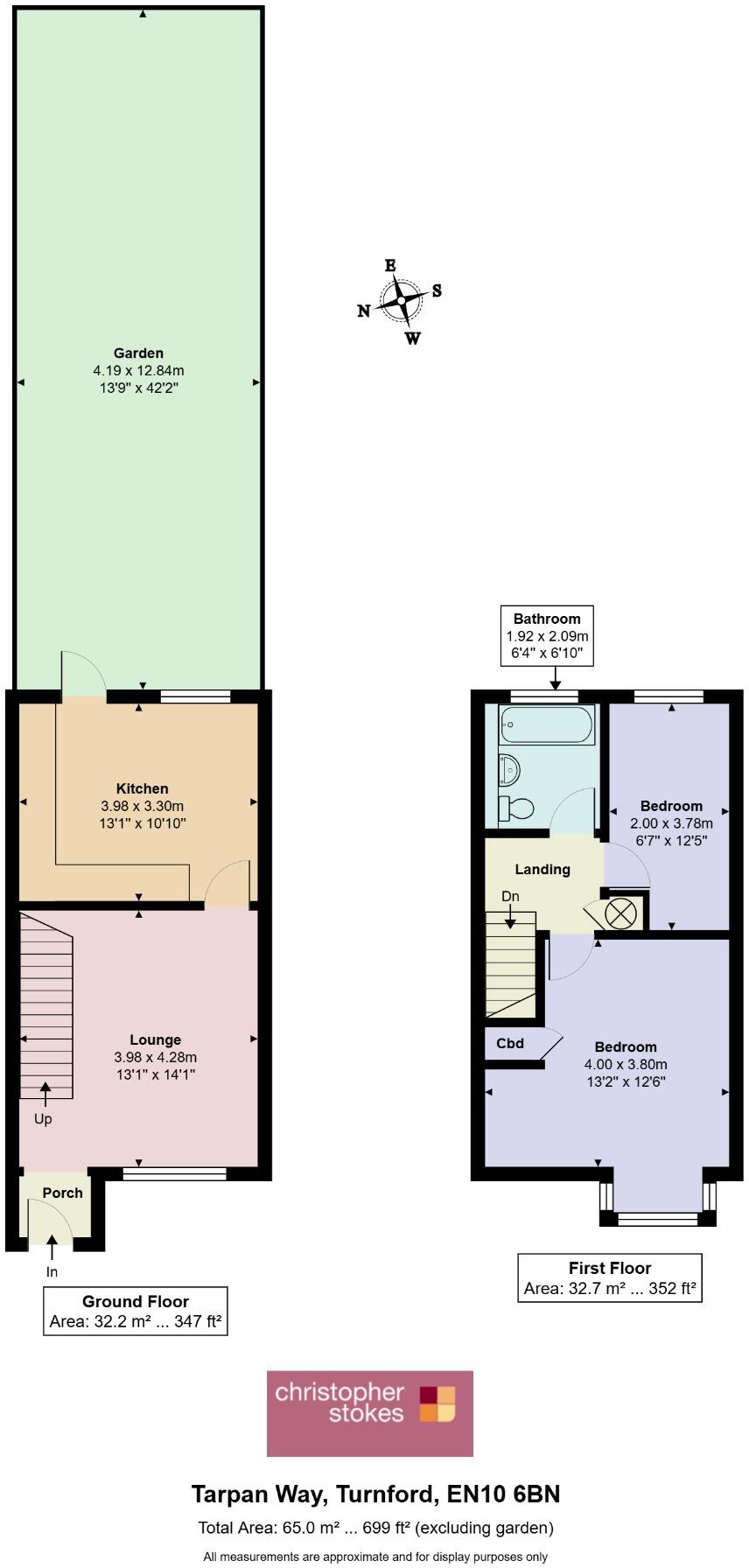 Tarpan Way, Broxbourne, Hertfordshire, EN10 6BN floorplan