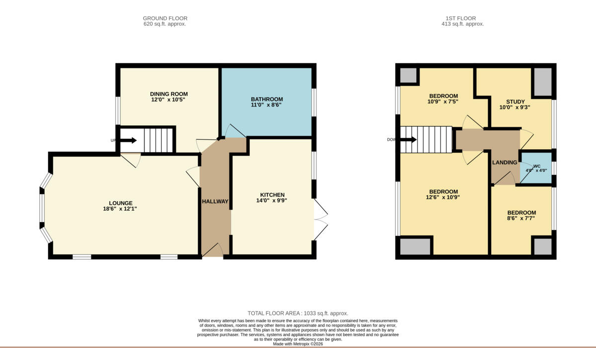 Walters Close, Leigh-on-Sea, SS9 floorplan