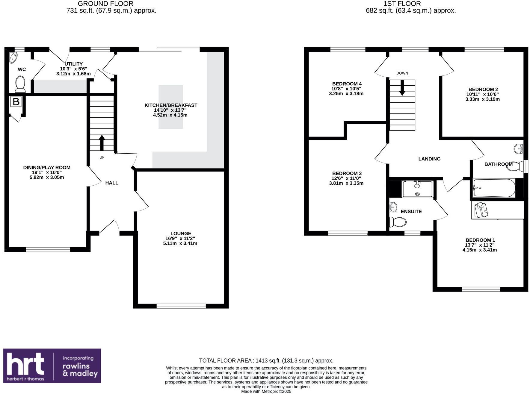 25 Heol Cae Pwll, Colwinston, The Vale of Glamorgan CF71 7PL floorplan
