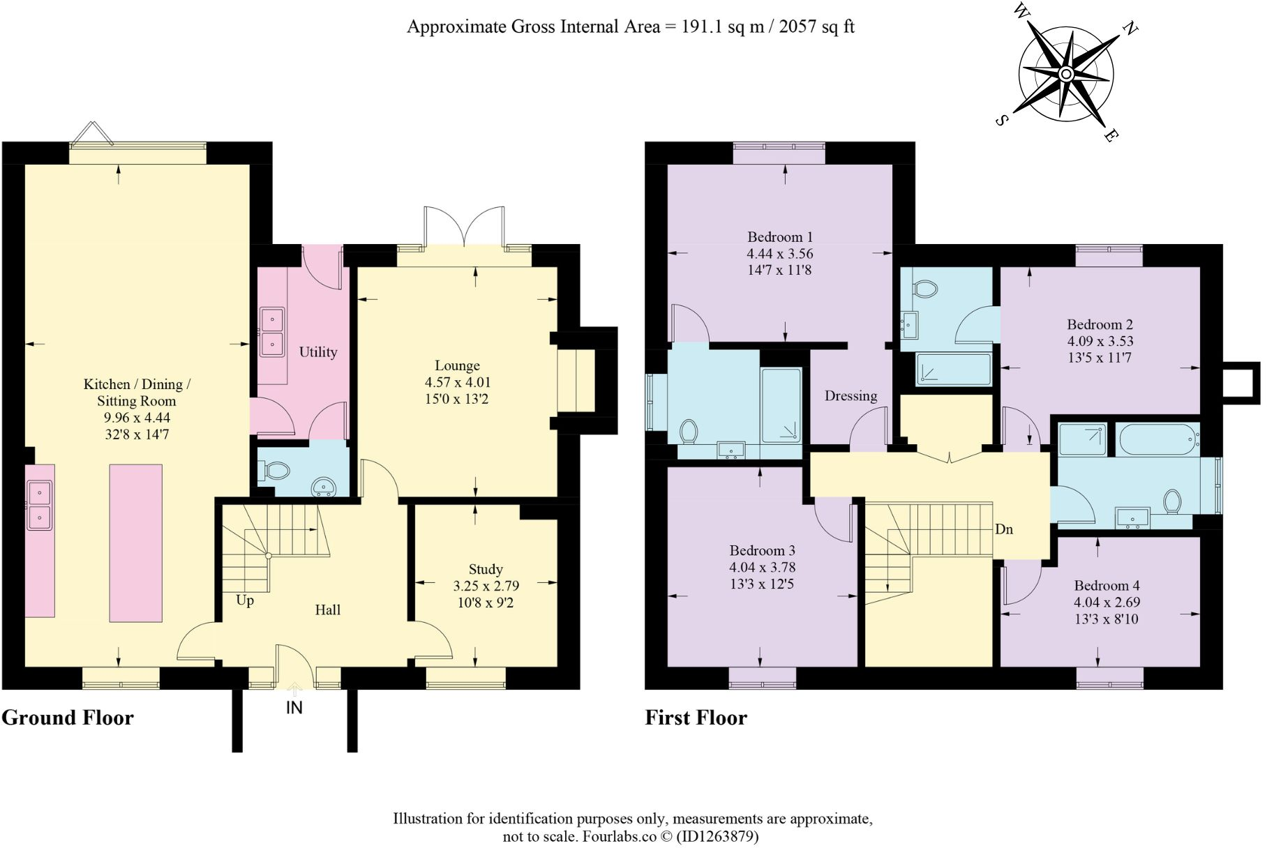 Ettley Grove, Calveley, Tarporley CW6 floorplan
