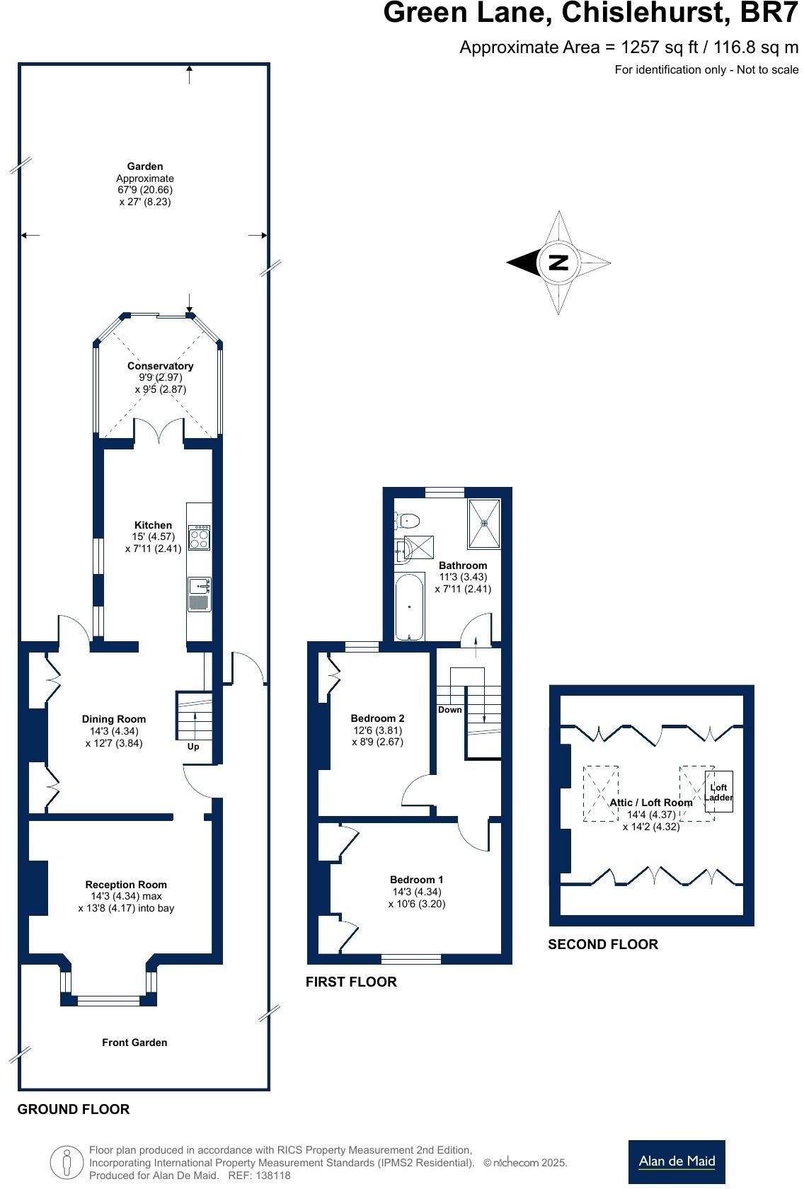 Green Lane, Chislehurst floorplan