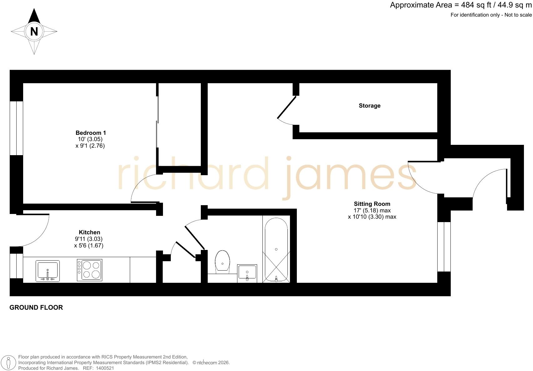 Fenland Close, Middleleaze, Swindon, SN5 5GG floorplan