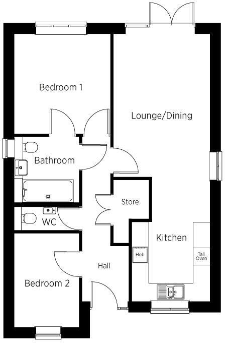 Kings Lynn Road,
Hunstanton,
Norfolk,
PE365FL floorplan
