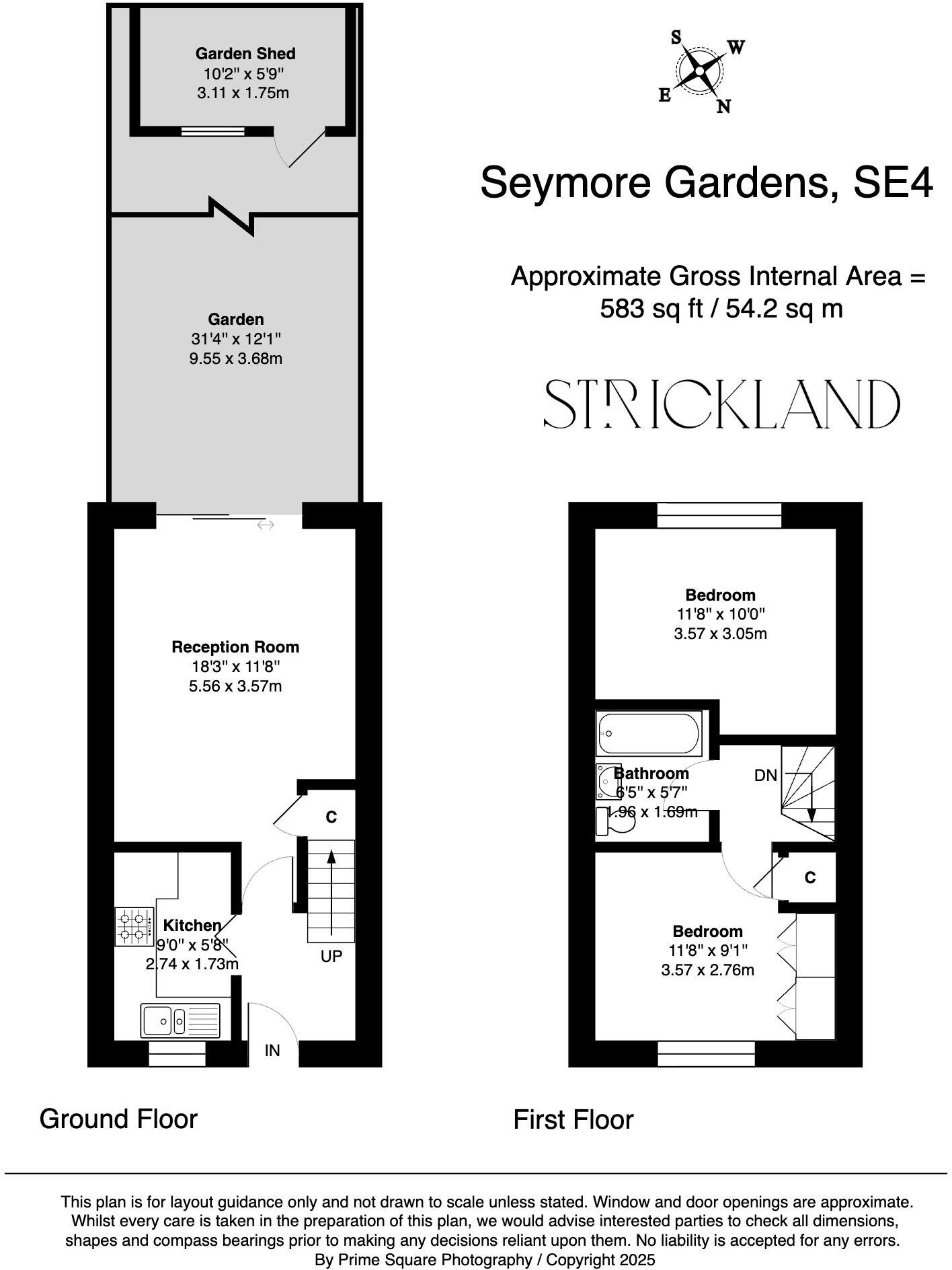 Seymour Gardens, London SE4 floorplan