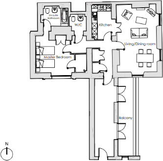 Wells Road, Malvern, Worcestershire, WR14 floorplan