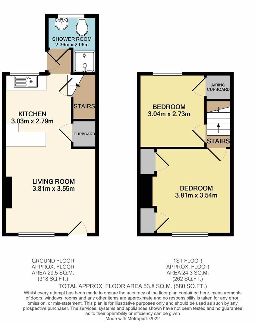 Aldeburgh, Suffolk floorplan