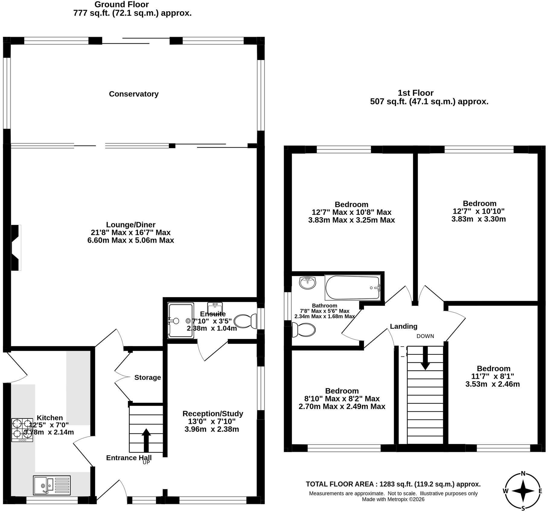 The Spinney, Bleadon Hill, Weston-Super-Mare floorplan