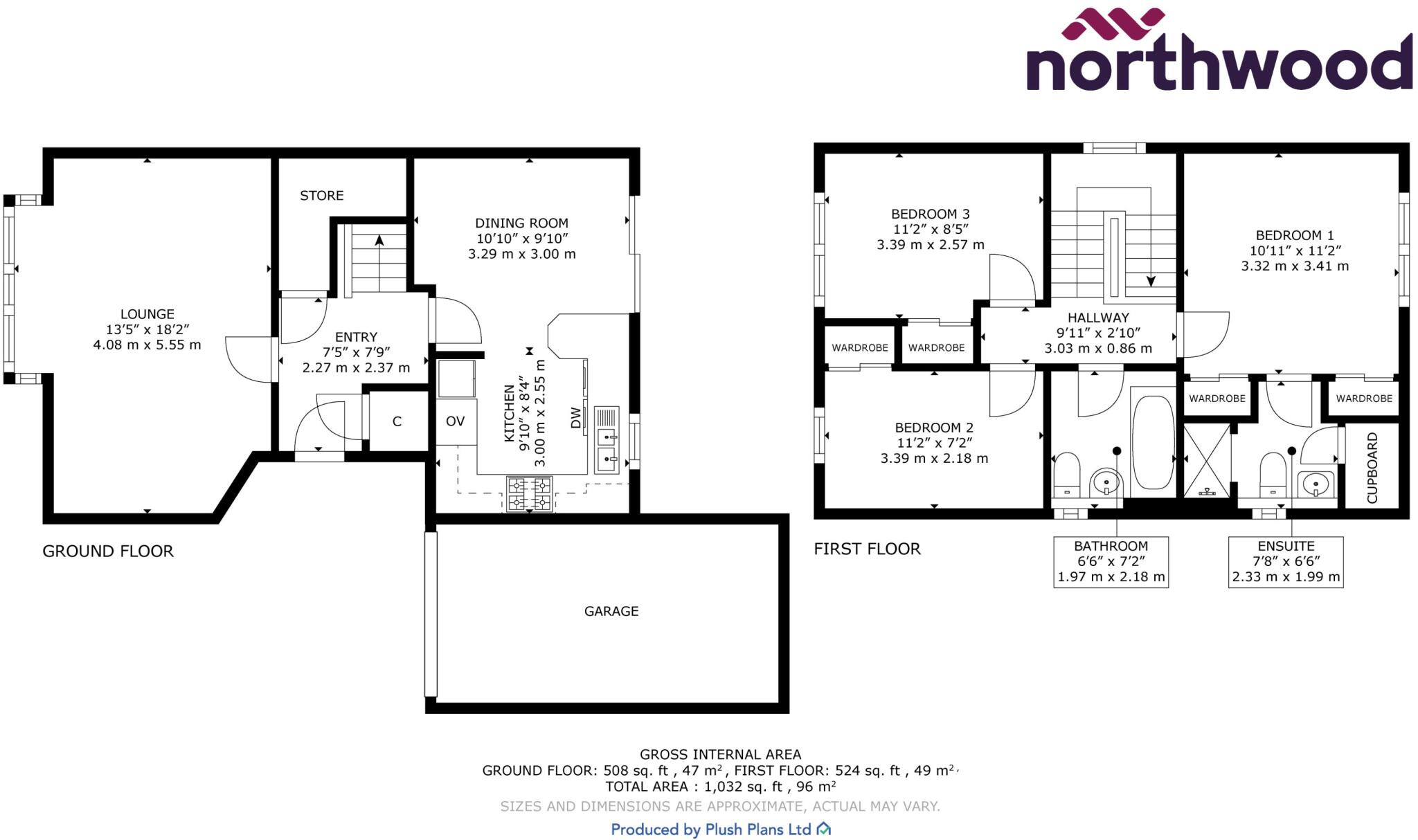 Pennyroyal Court, Stewartfield floorplan