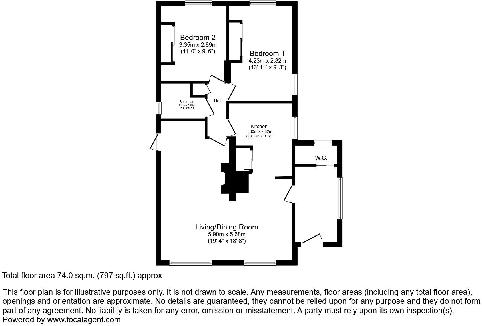 LD1 floorplan
