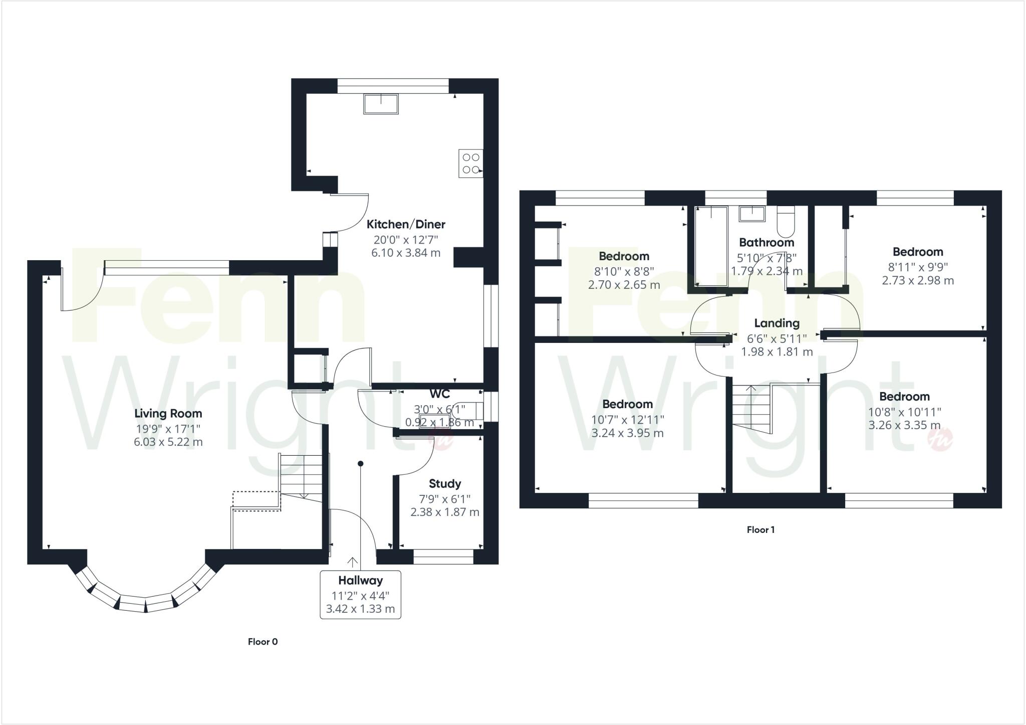 Parkdale, Danbury, Chelmsford, Essex, CM3 floorplan