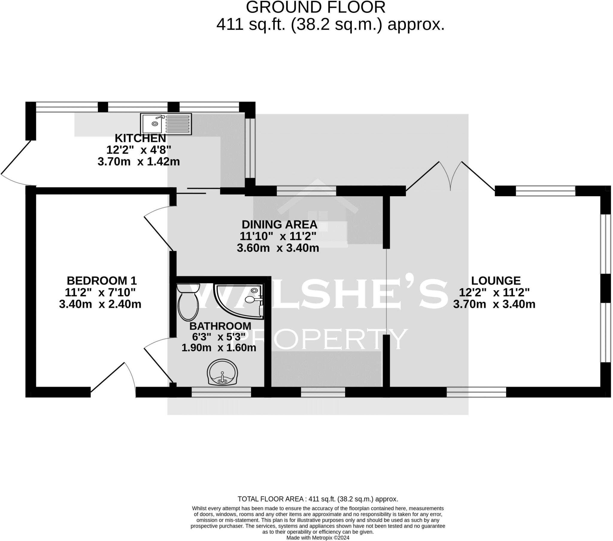 Cedar Avenue, Charnwood Park Estate  floorplan