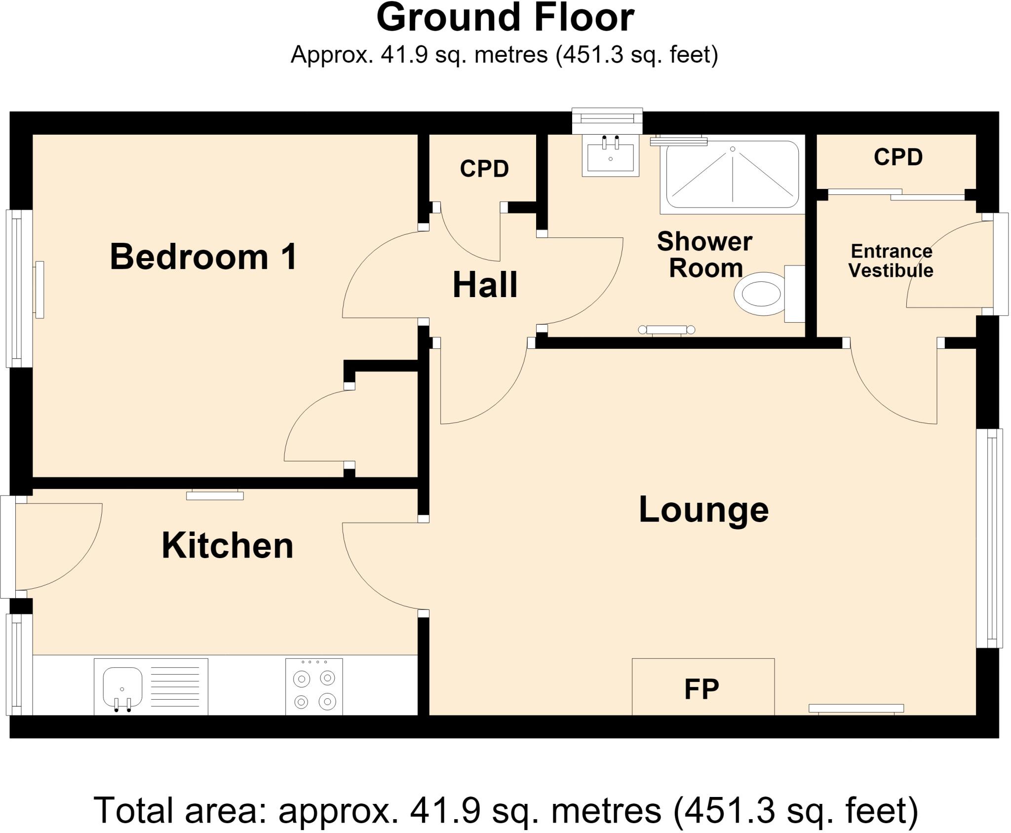 Redburn, Stornoway, Na H-eileanan An Iar floorplan