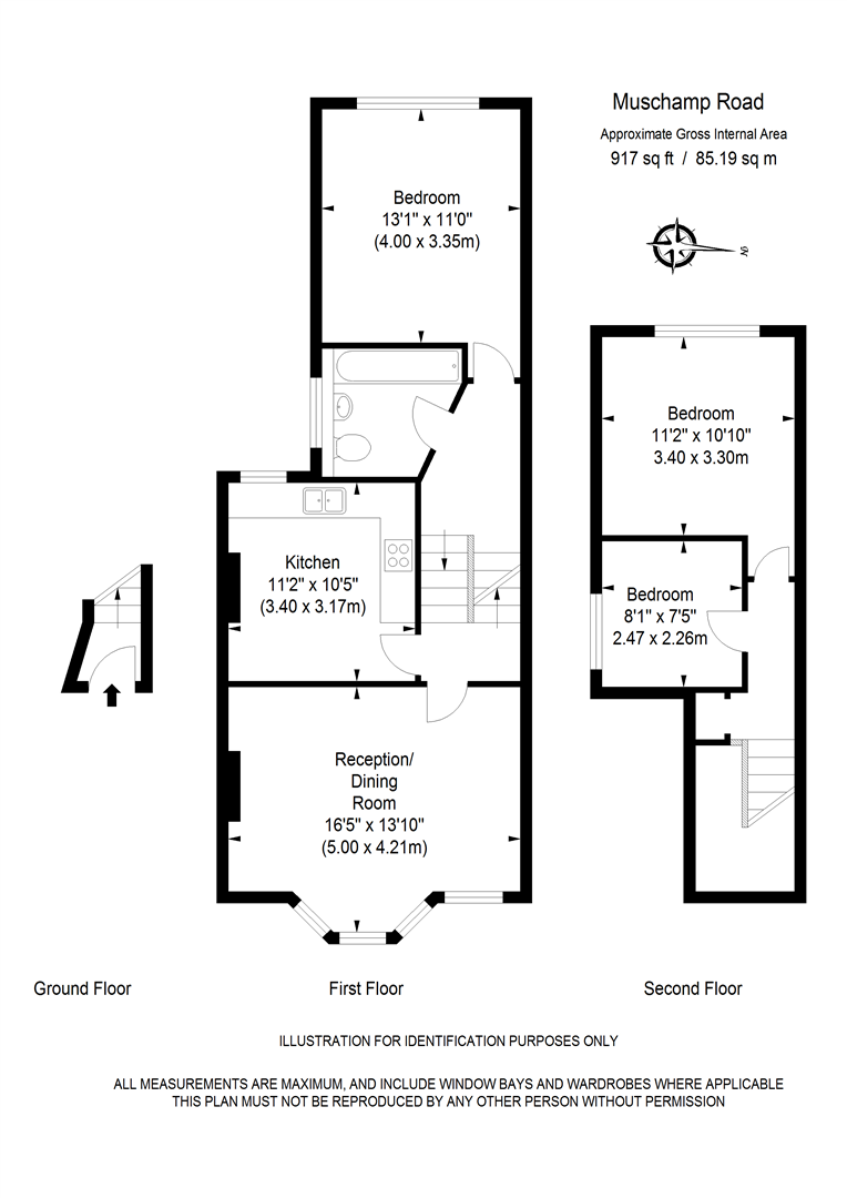 Muschamp Road floorplan