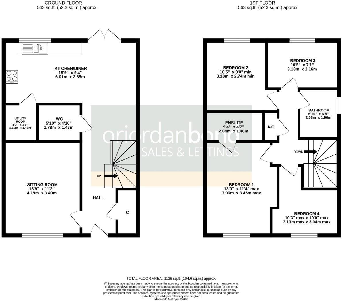 Watermill Way, Collingtree Park, Northampton NN4 floorplan