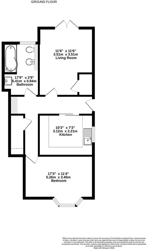 THE STREET, EFFINGHAM, KT24 floorplan