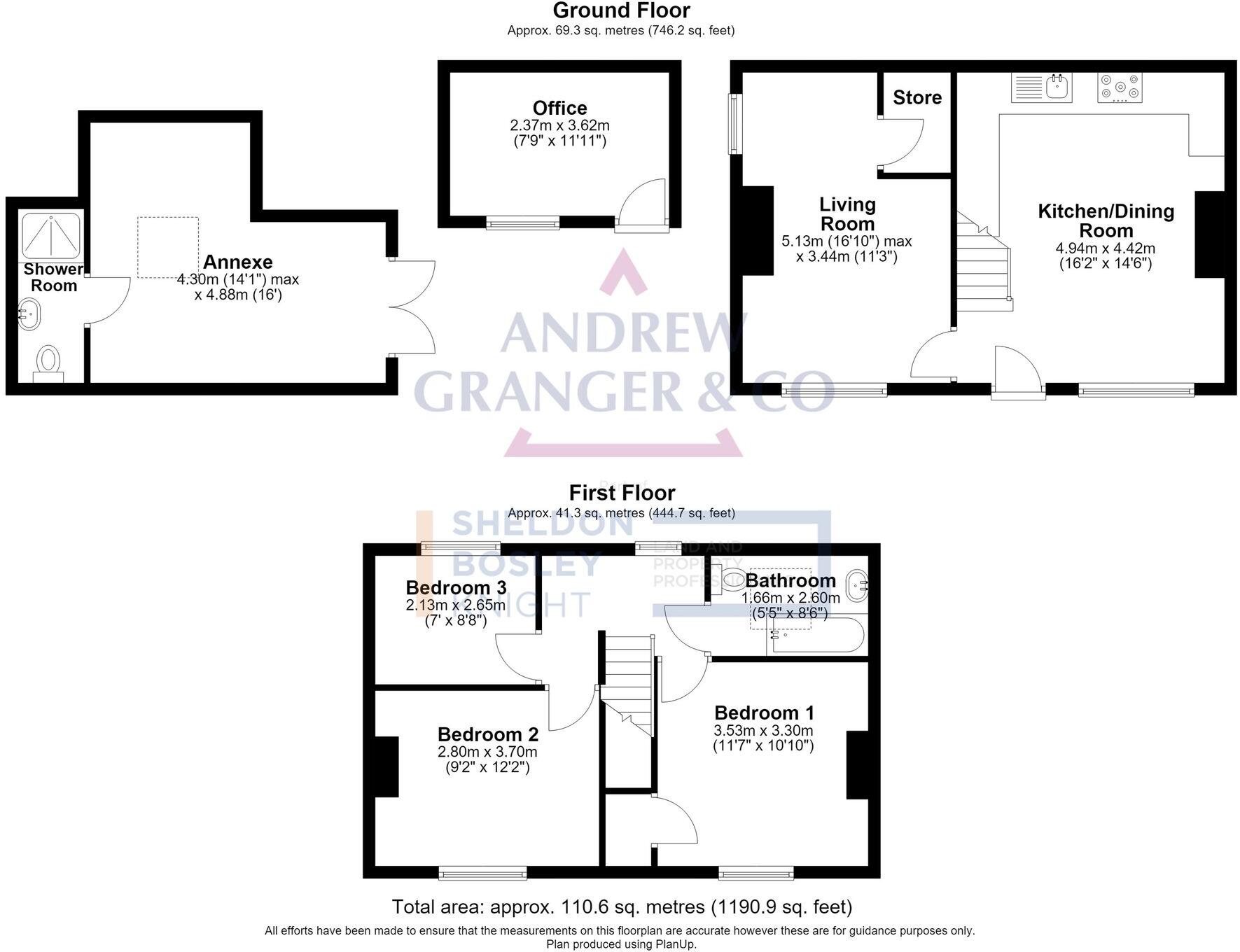 Berridges Lane, Husbands Bosworth, LE17 floorplan