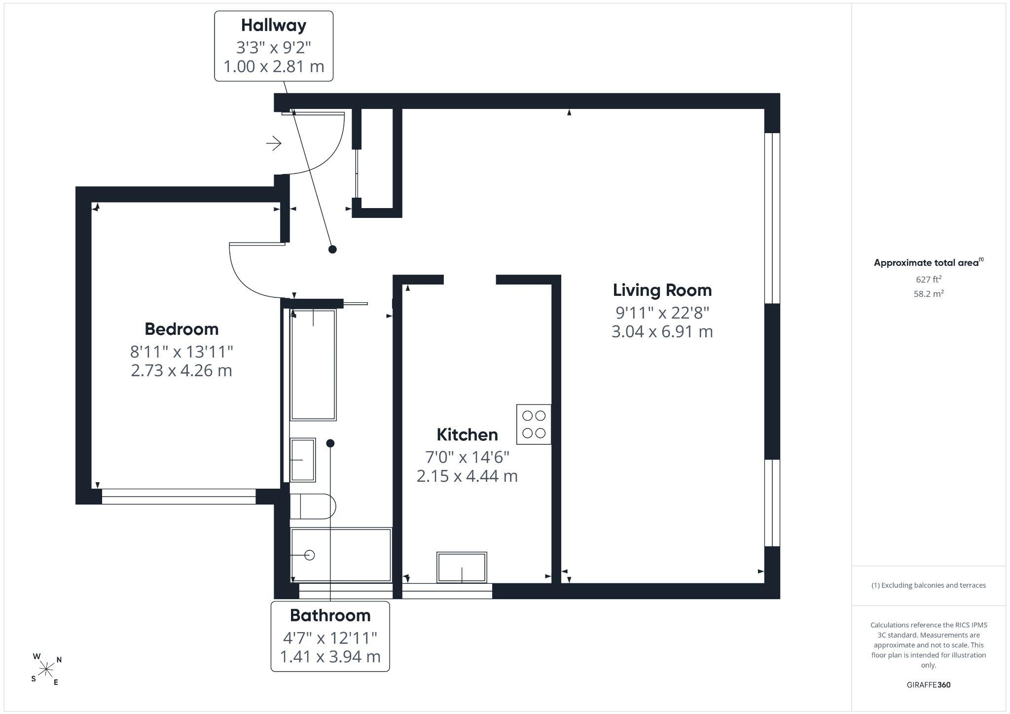 Westpoint, 9 Shortlands Grove floorplan