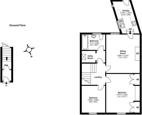 St. Helens Street, Corbridge floorplan