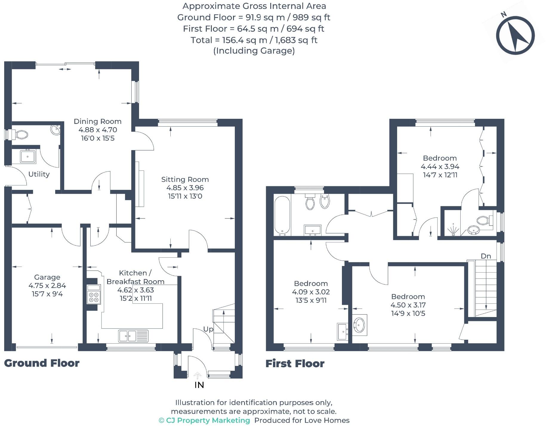 Manor Road, Barton-Le-Clay, MK45 4NR floorplan