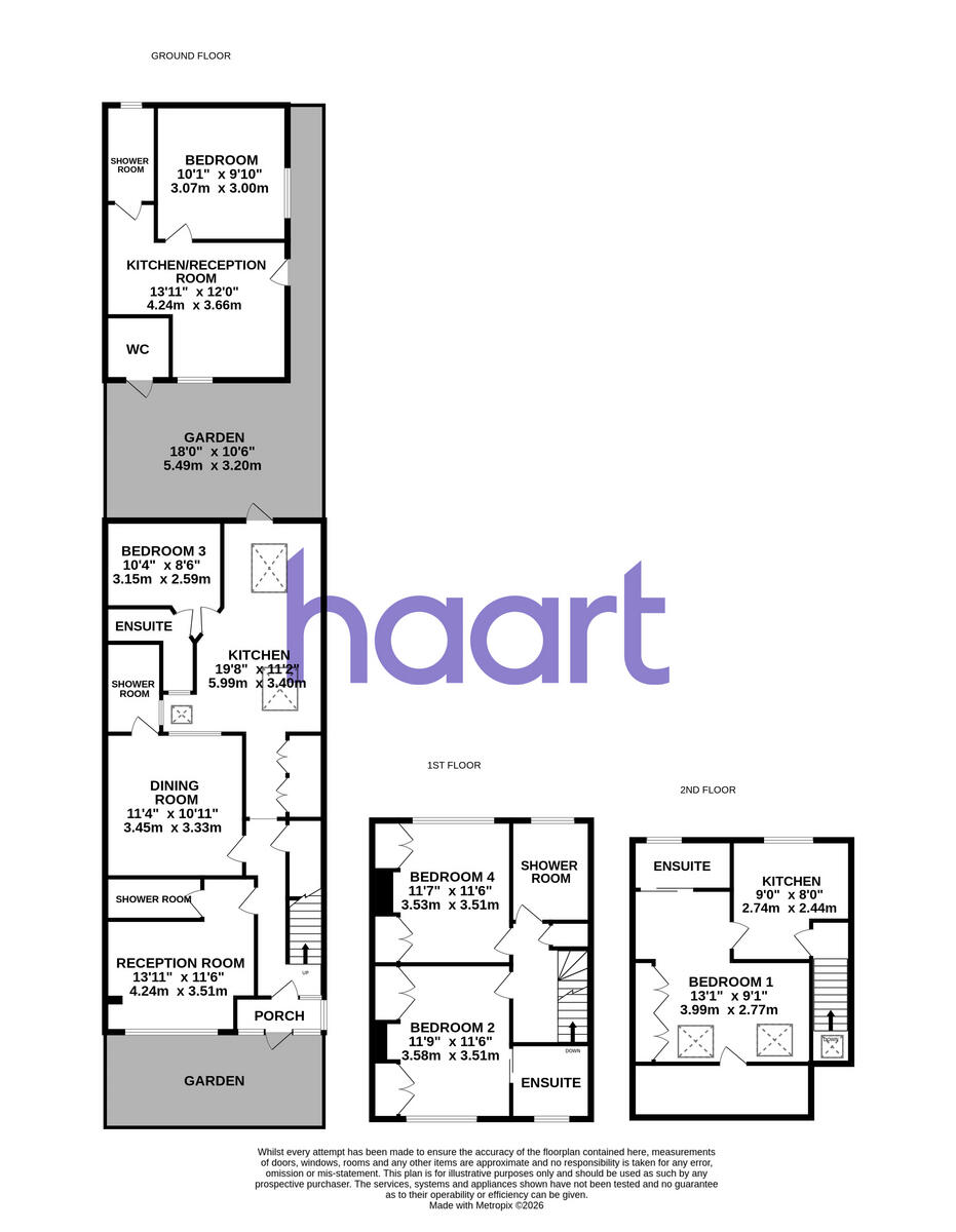 Harcourt Road, Thornton Heath floorplan
