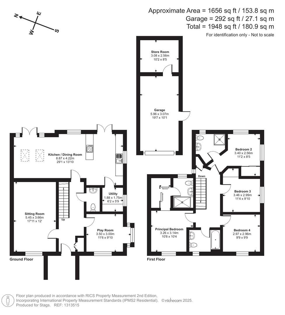 Lukes Close, Wellington floorplan
