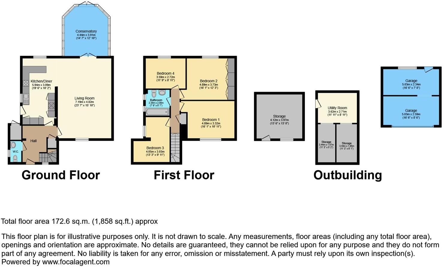 Woodvale Crescent, Bingley, BD16 4AJ floorplan