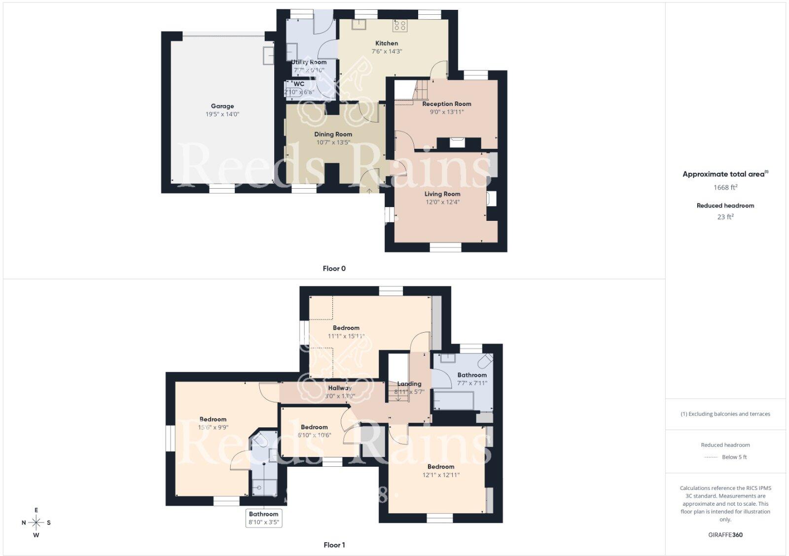 Bosville Cottages, Rudston, Driffield, East Yorkshire, YO25 floorplan