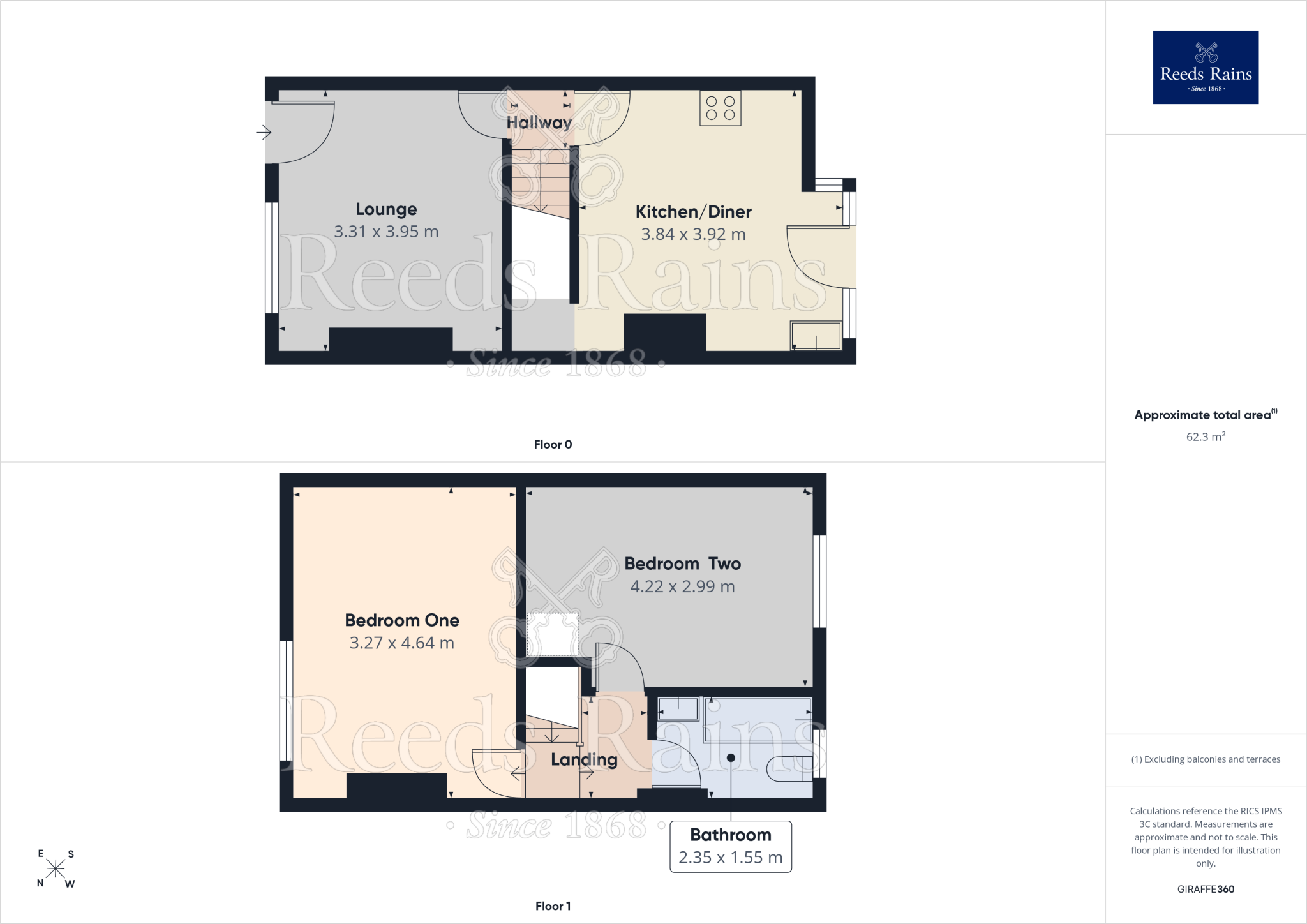 Hereford Avenue, Blackpool, Lancashire, FY3 floorplan