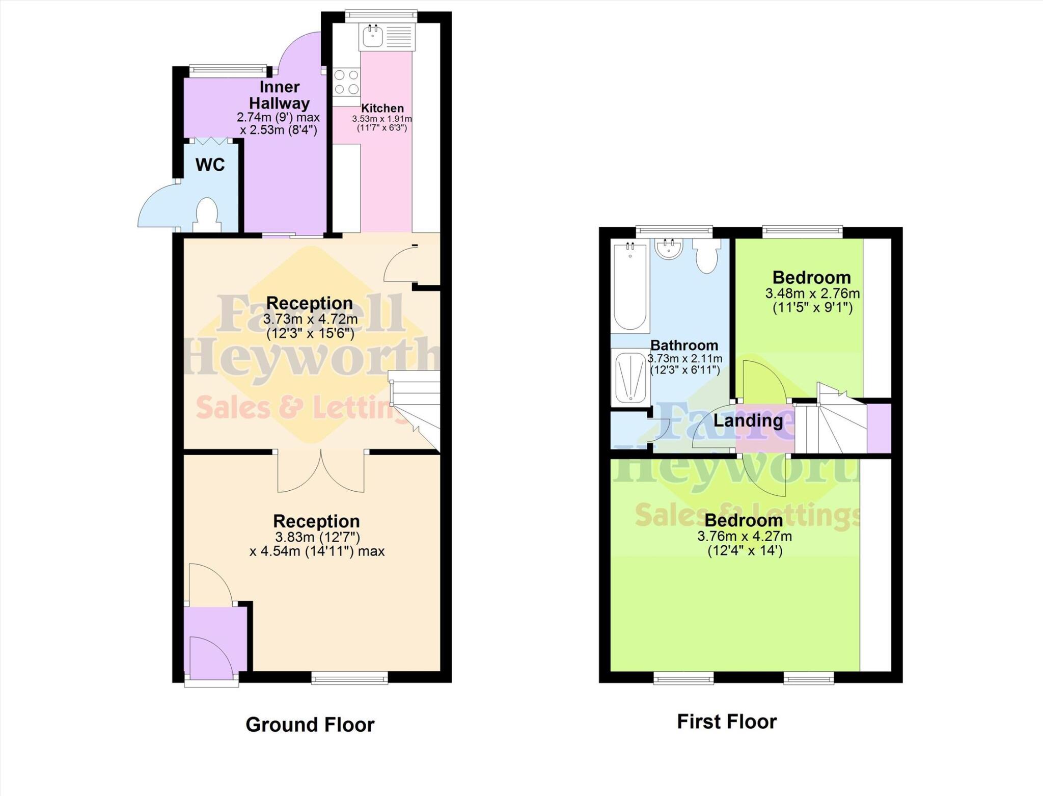 Freckleton Street, Kirkham, Preston floorplan